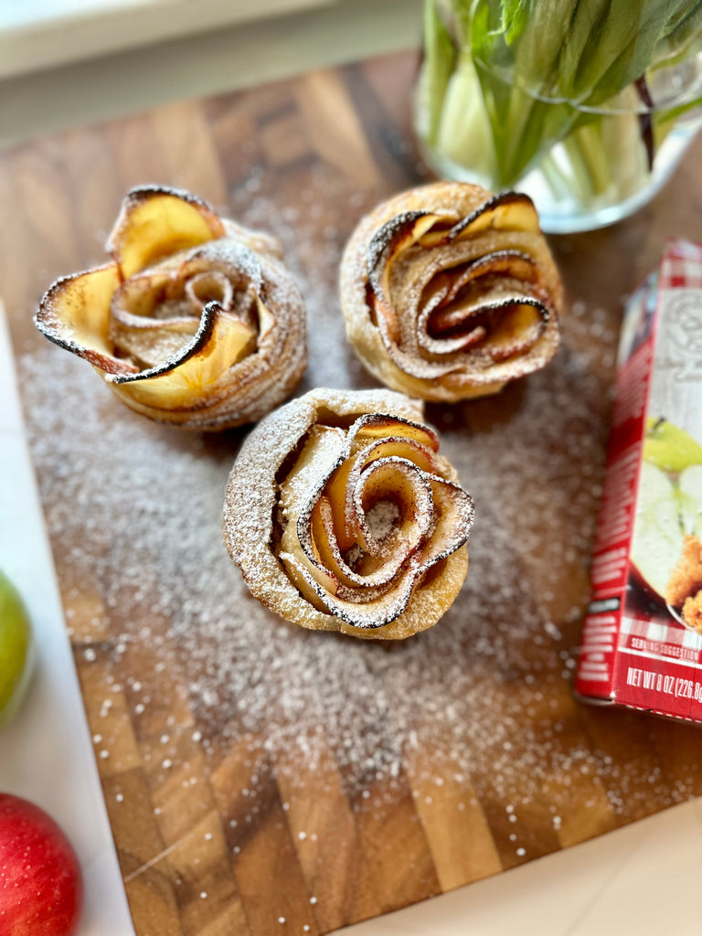 Apple Crisp Baked Roses – Calhoun Bend Mill