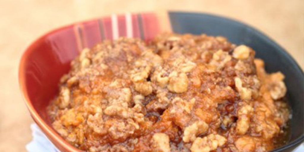 Sweet Potato Casserole Recipe from Calhoun Bend Mill