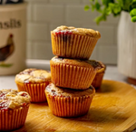 PB&J Banana Muffins