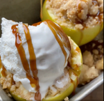 Apple Crisp Baked Apples